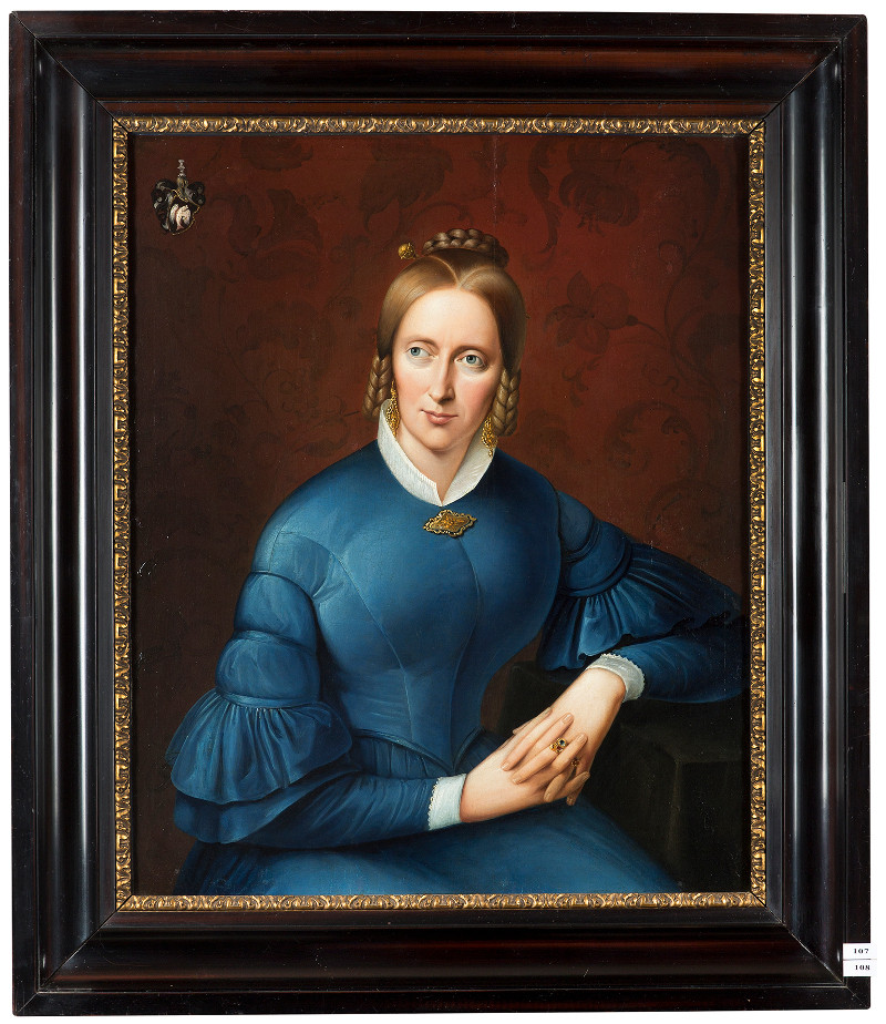 Sprick-Portrait von Annette von Droste-Hülshoff